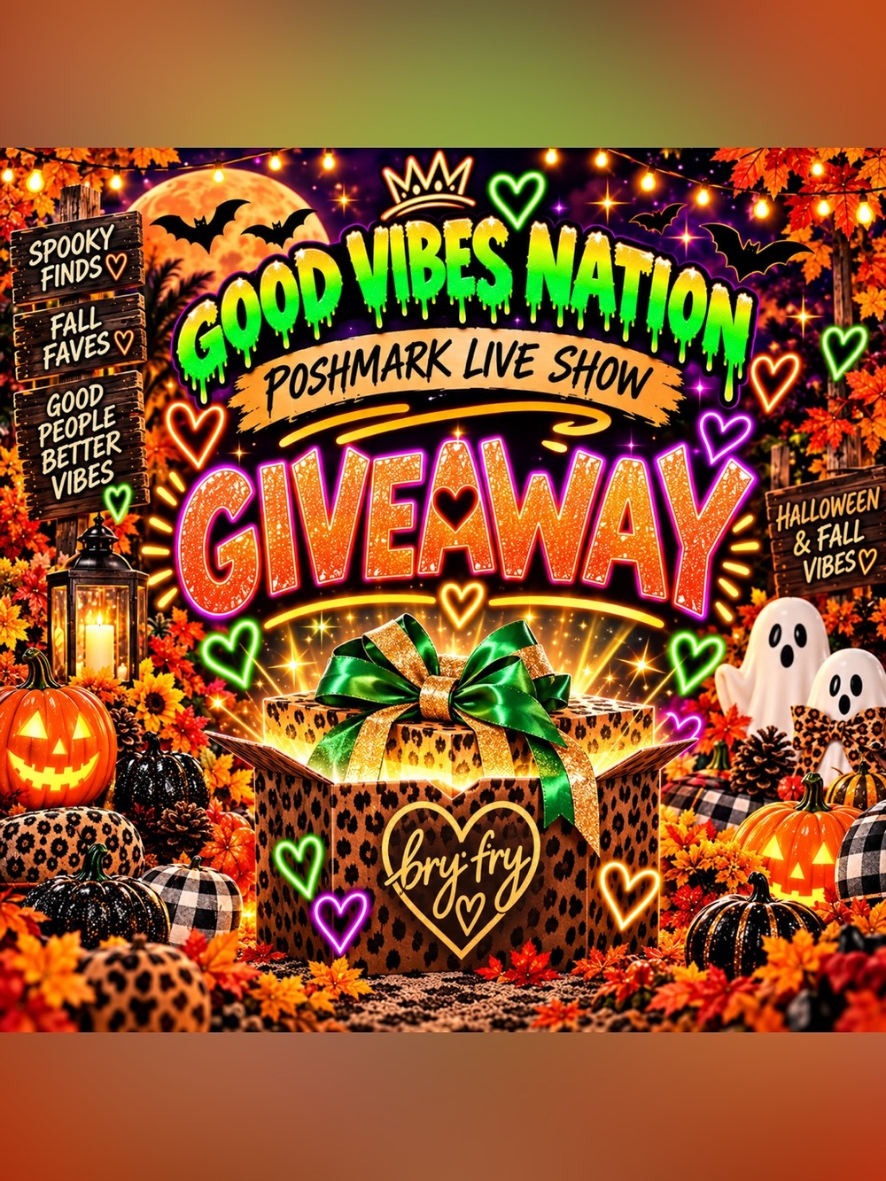 Good Vibes Nation 👻🎃 Giveaway 🎉